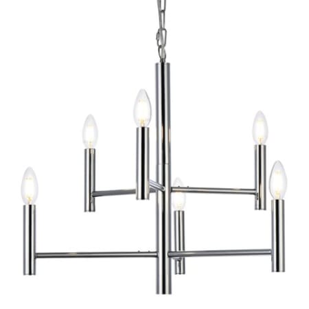 A large image of the Elegant Lighting LD7060D22 Chrome