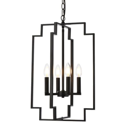 A large image of the Elegant Lighting LD7066D14 Black