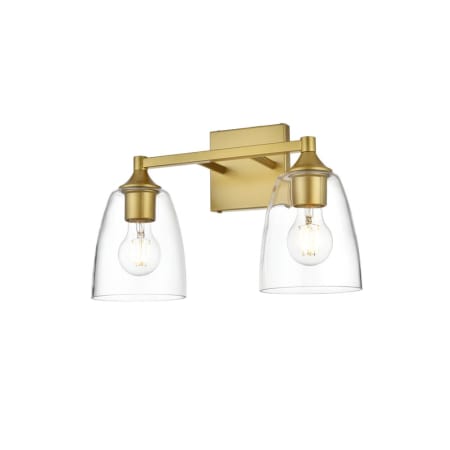 A large image of the Elegant Lighting LD7307W15 Alternate Image