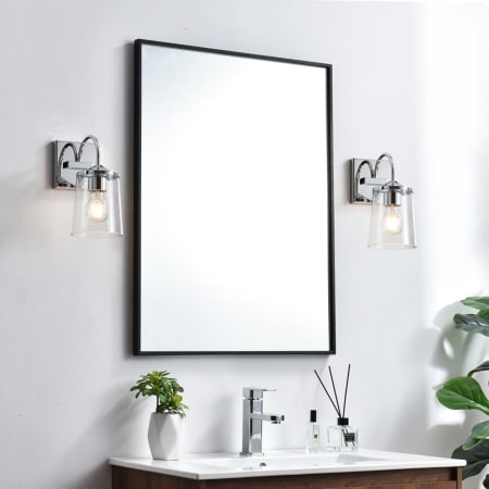 A large image of the Elegant Lighting LD7313W5 Alternate Image