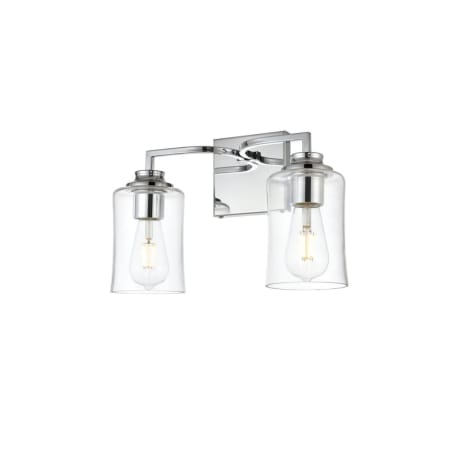 A large image of the Elegant Lighting LD7314W14 Alternate Image