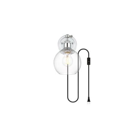 A large image of the Elegant Lighting LD7330W6 Alternate Image