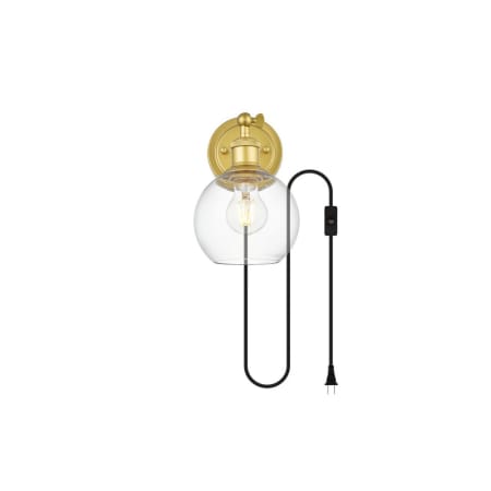 A large image of the Elegant Lighting LD7330W6 Alternate Image