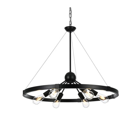 A large image of the Elegant Lighting LD746D32 Alternate Image