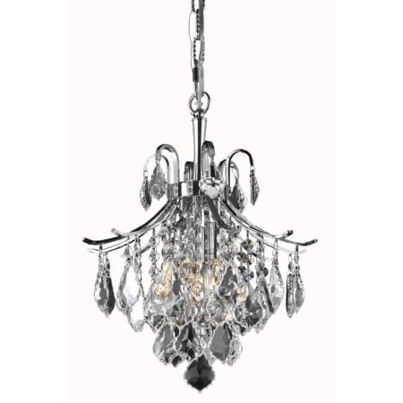 A large image of the Elegant Lighting LD8100D12 Chrome