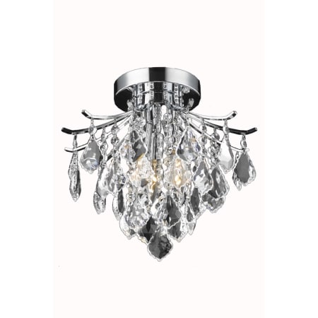 A large image of the Elegant Lighting LD8100F12 Chrome