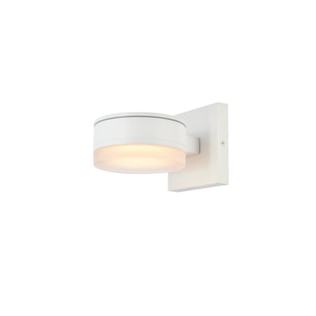 A large image of the Elegant Lighting LDOD4013 White