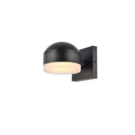 A large image of the Elegant Lighting LDOD4015 Black