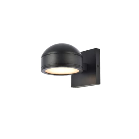 A large image of the Elegant Lighting LDOD4016 Black