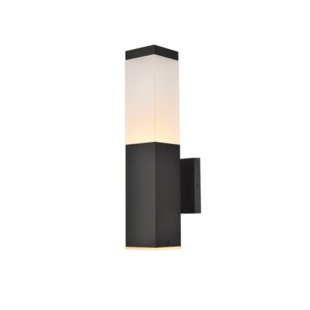 A large image of the Elegant Lighting LDOD4021 Black