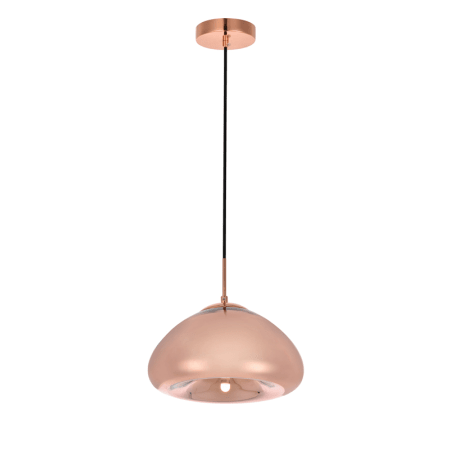 A large image of the Elegant Lighting LDPD2018 Copper
