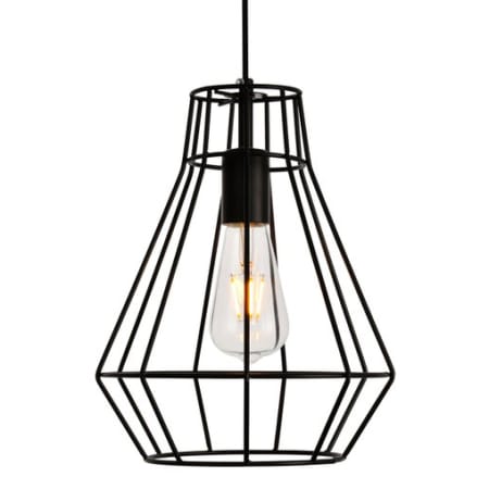 A large image of the Elegant Lighting LDPD2087 Black