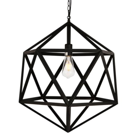 A large image of the Elegant Lighting LDPD2111 Black