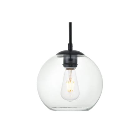 A large image of the Elegant Lighting LDPG2206 Black