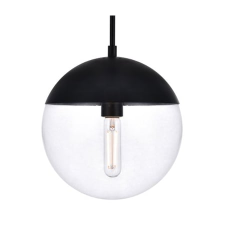 A large image of the Elegant Lighting LDPG6033 Black