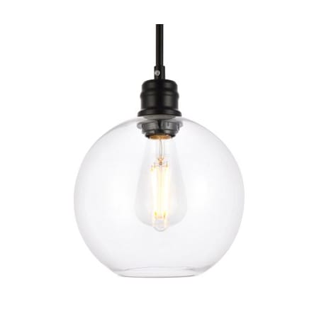 A large image of the Elegant Lighting LDPG6204 Black