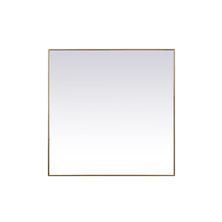 A large image of the Elegant Lighting MR44848 Brass