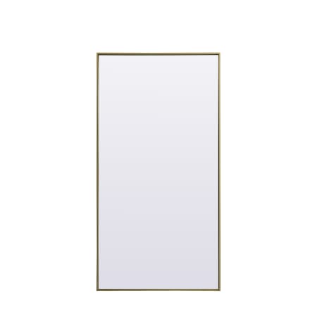 A large image of the Elegant Lighting MR4FL3060 Brass