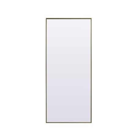 A large image of the Elegant Lighting MR4FL3072 Brass