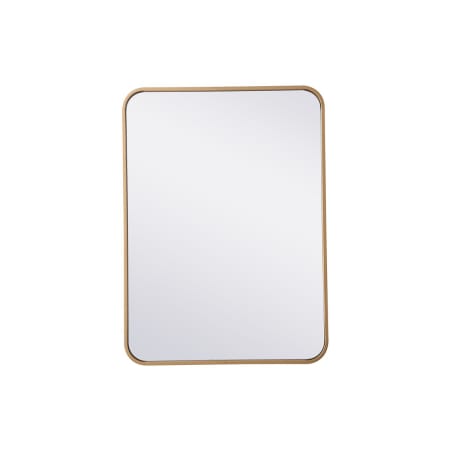 A large image of the Elegant Lighting MR802230 Brass