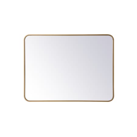 A large image of the Elegant Lighting MR802736 Brass