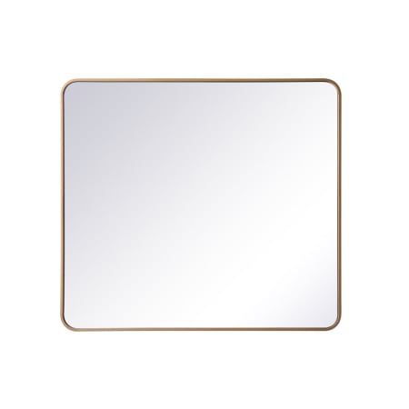 A large image of the Elegant Lighting MR803640 Brass