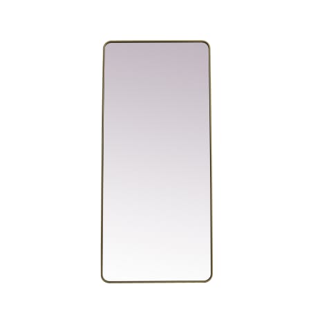 A large image of the Elegant Lighting MR80FL3272 Brass