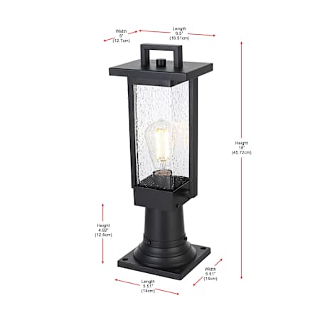 A large image of the Elegant Lighting OD319P18 Alternate Image