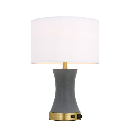 A large image of the Elegant Lighting TL3036 Light On