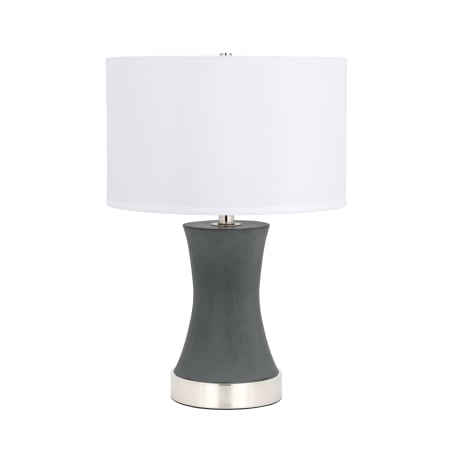 A large image of the Elegant Lighting TL3036 Polished Nickel / Grey