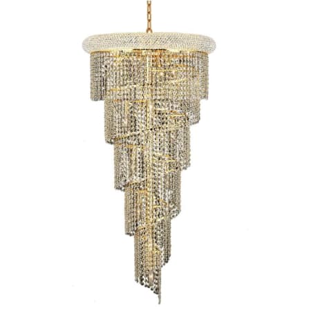 A large image of the Elegant Lighting V1801SR22/RC Gold