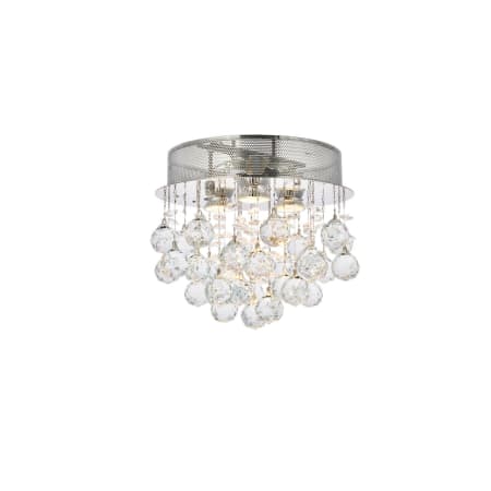 A large image of the Elegant Lighting V2006F13/RC Chrome