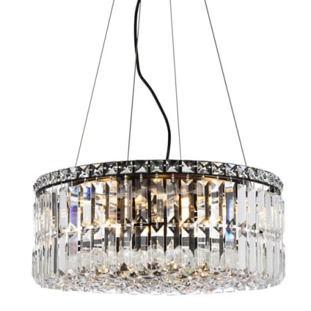 A large image of the Elegant Lighting V2030D20/RC Black