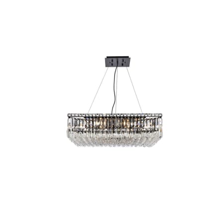 A large image of the Elegant Lighting V2032D28/RC Black