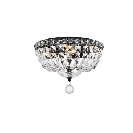 A large image of the Elegant Lighting V2528F12/RC Black