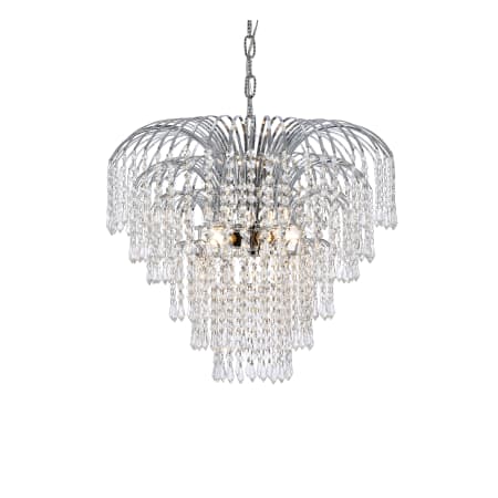 A large image of the Elegant Lighting V6801D25/RC Chrome