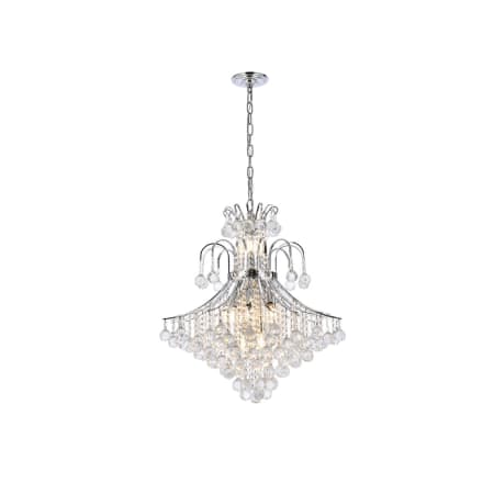 A large image of the Elegant Lighting V8003D25/RC Alternate Image