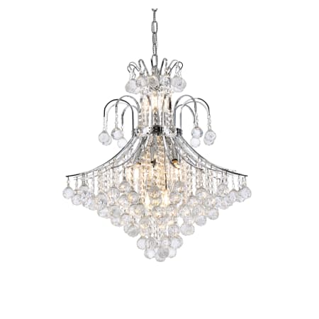 A large image of the Elegant Lighting V8003D25/RC Chrome