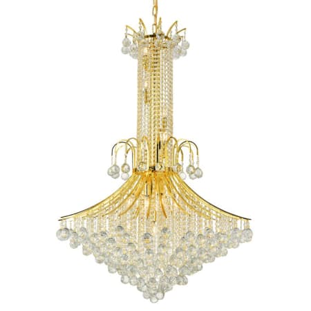 A large image of the Elegant Lighting V8006G35/RC Gold