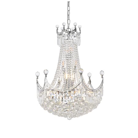 A large image of the Elegant Lighting V8949D24/RC Chrome