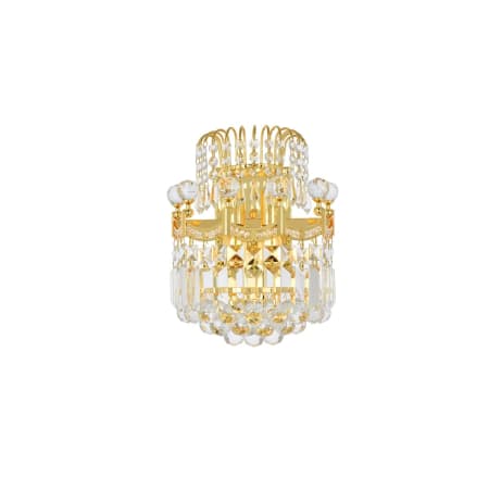 A large image of the Elegant Lighting V8949W12/RC Gold