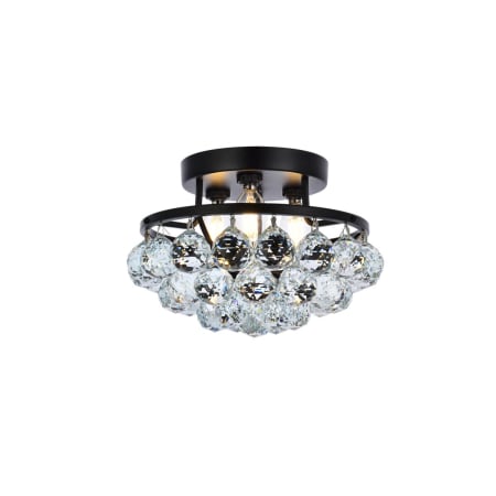 A large image of the Elegant Lighting V9805F10/RC Black