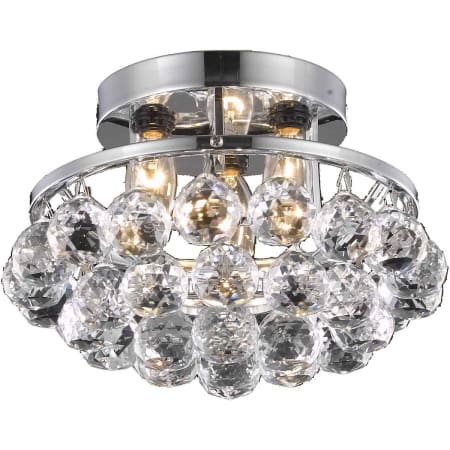 A large image of the Elegant Lighting V9805F10/RC Chrome