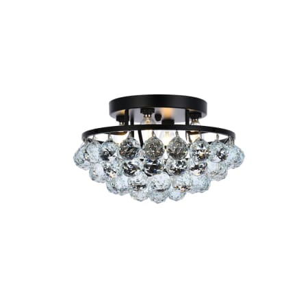 A large image of the Elegant Lighting V9805F14/RC Black