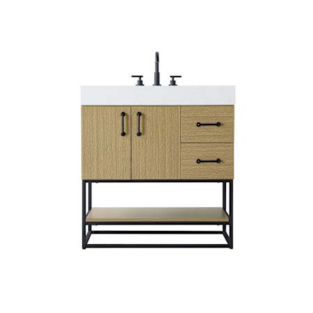 A large image of the Elegant Lighting VF29232 Honey Brown
