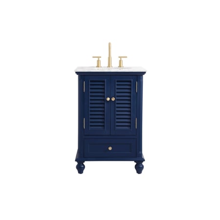 A large image of the Elegant Lighting VF30524 Blue