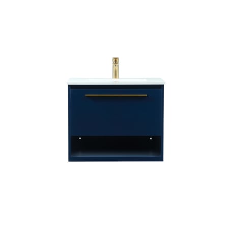 A large image of the Elegant Lighting VF43524M Blue