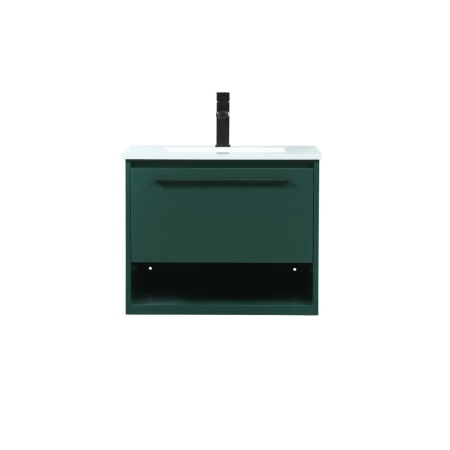 A large image of the Elegant Lighting VF43524M Green