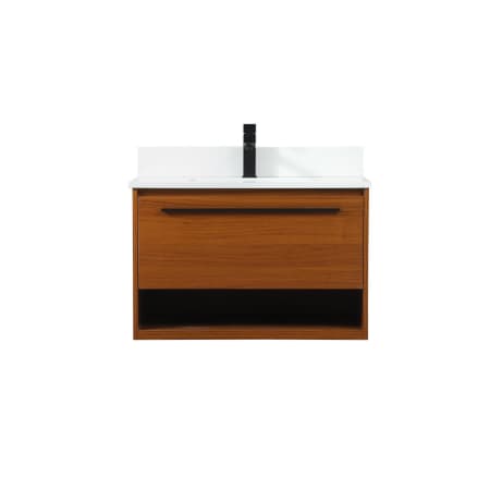 A large image of the Elegant Lighting VF43530M-BS Teak