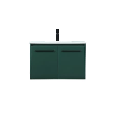 A large image of the Elegant Lighting VF44530M Green